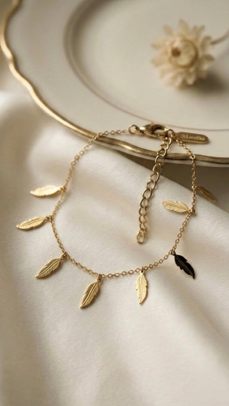 BRACELET DORÉ- LÉONIE