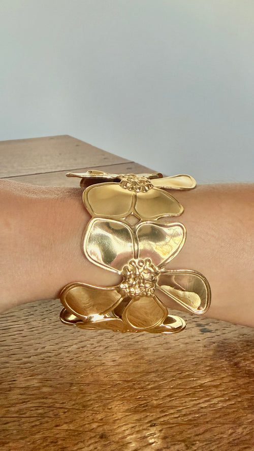 BRACELET JONC DORÉ - GIULIA