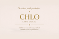 E-Carte cadeau CHLO (Envoi instantané)