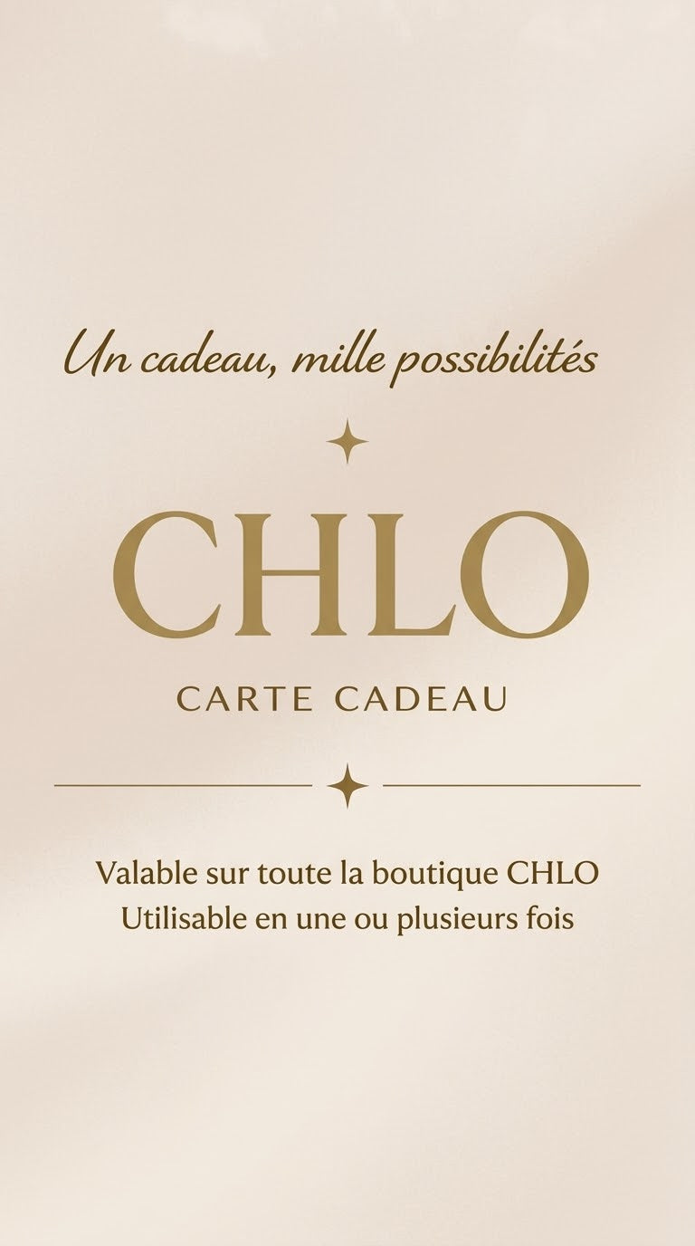 E-Carte cadeau CHLO (Envoi instantané)