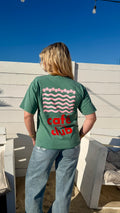 T-SHIRT VERT - CAFÉ CLUB