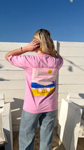 T-SHIRT ROSE - TRANSAT