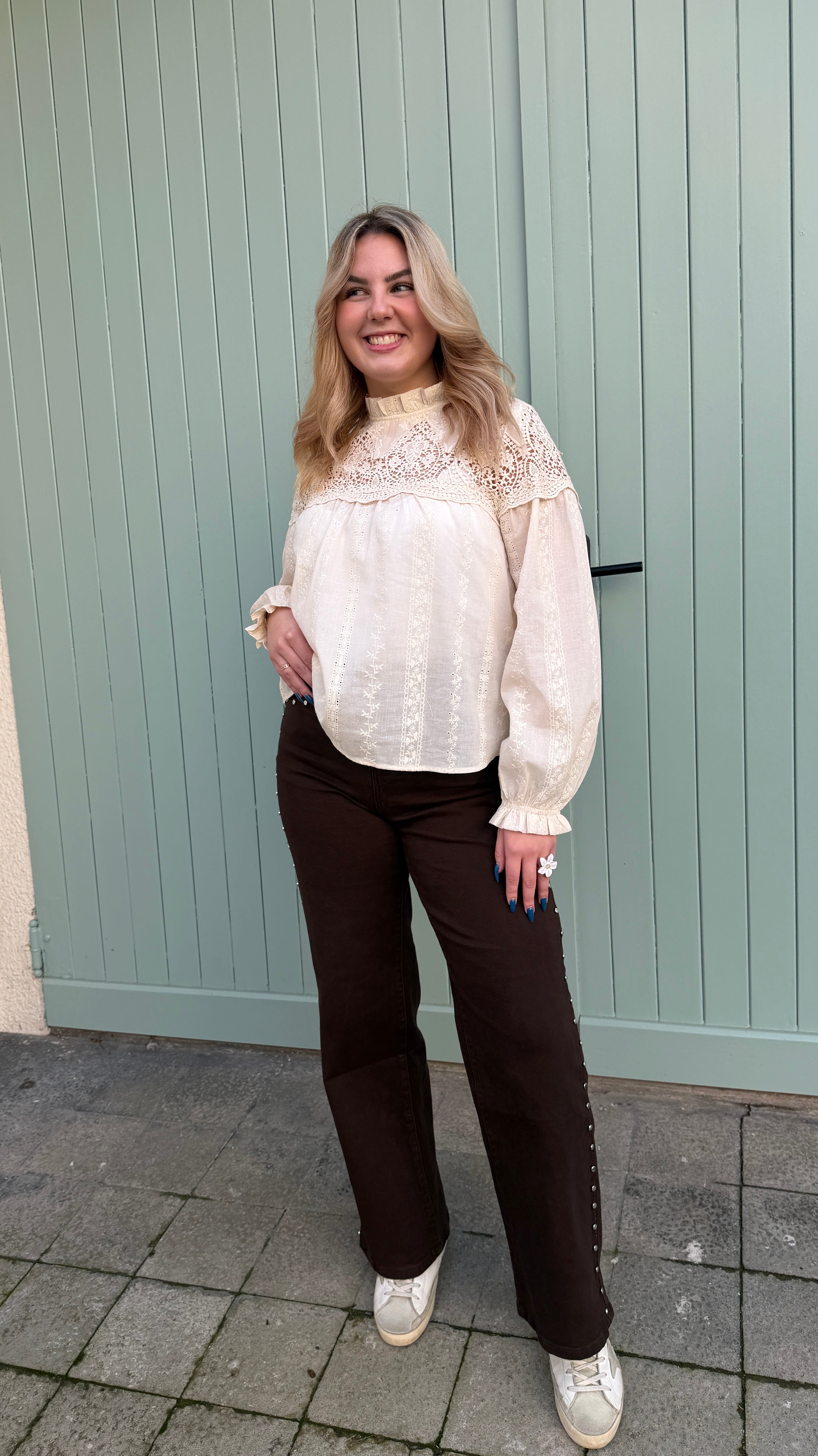 CHEMISE BEIGE - ÉSMÉE