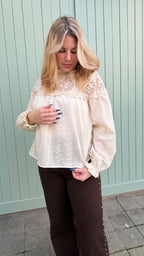 CHEMISE BEIGE - ÉSMÉE