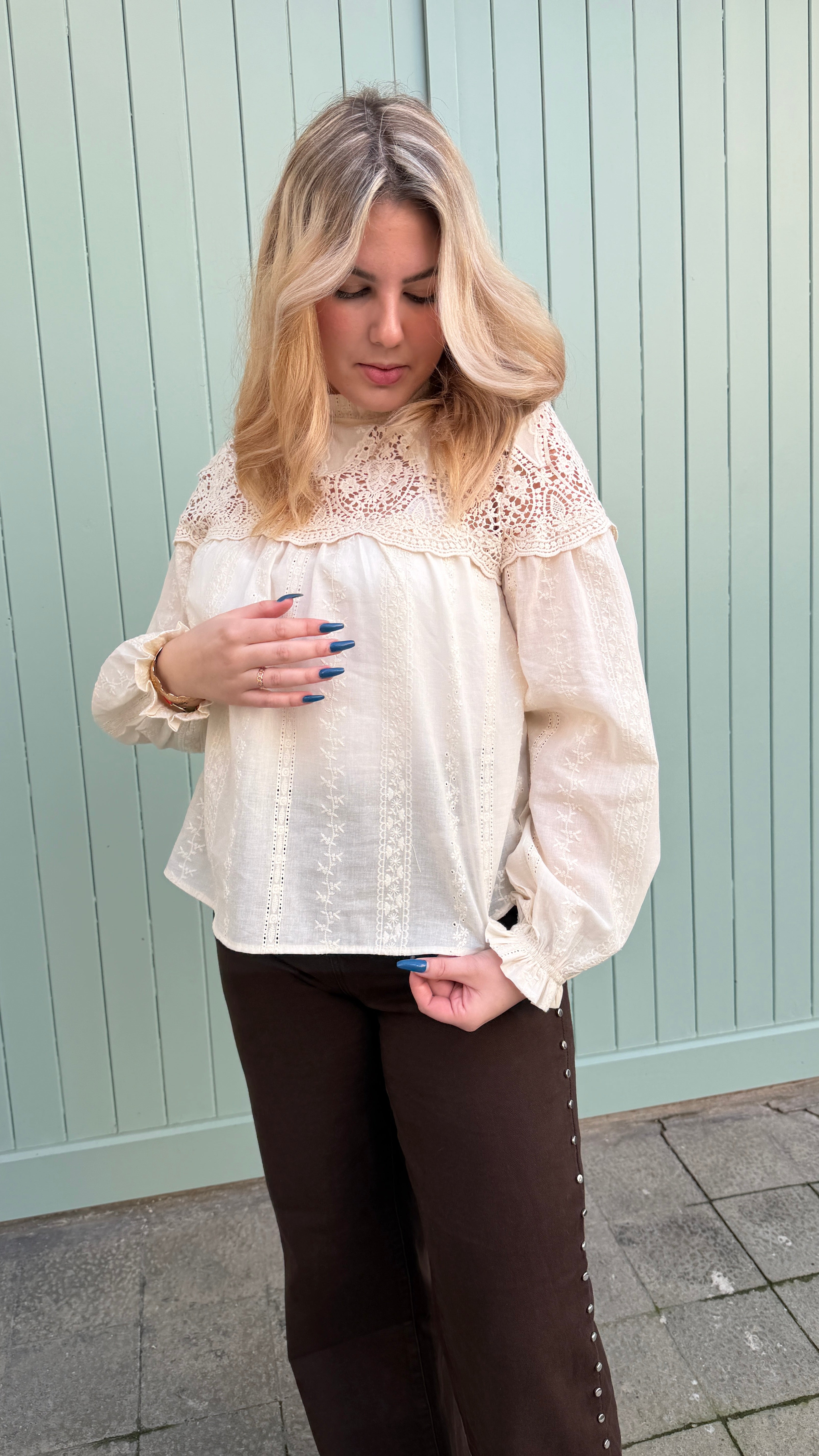 CHEMISE BEIGE - ÉSMÉE