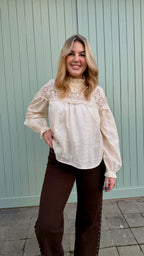 CHEMISE BEIGE - ÉSMÉE