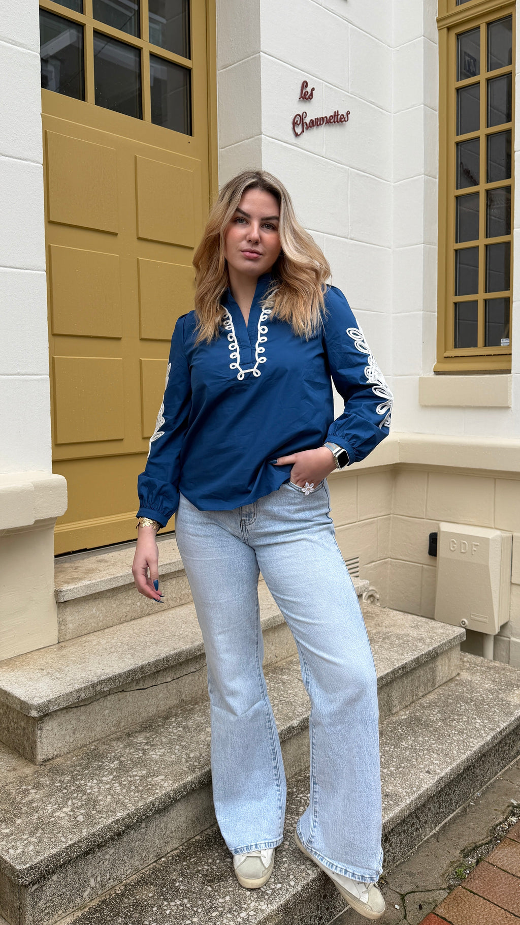CHEMISE BLEU - ELSA
