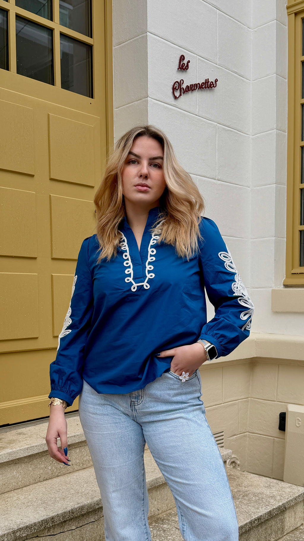 CHEMISE BLEU - ELSA