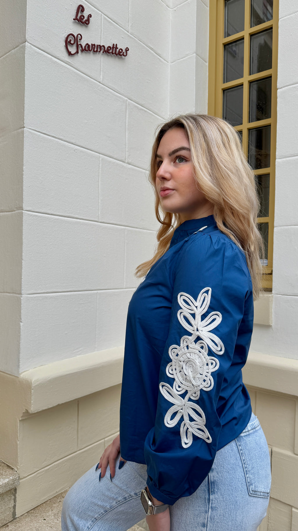 CHEMISE BLEU - ELSA