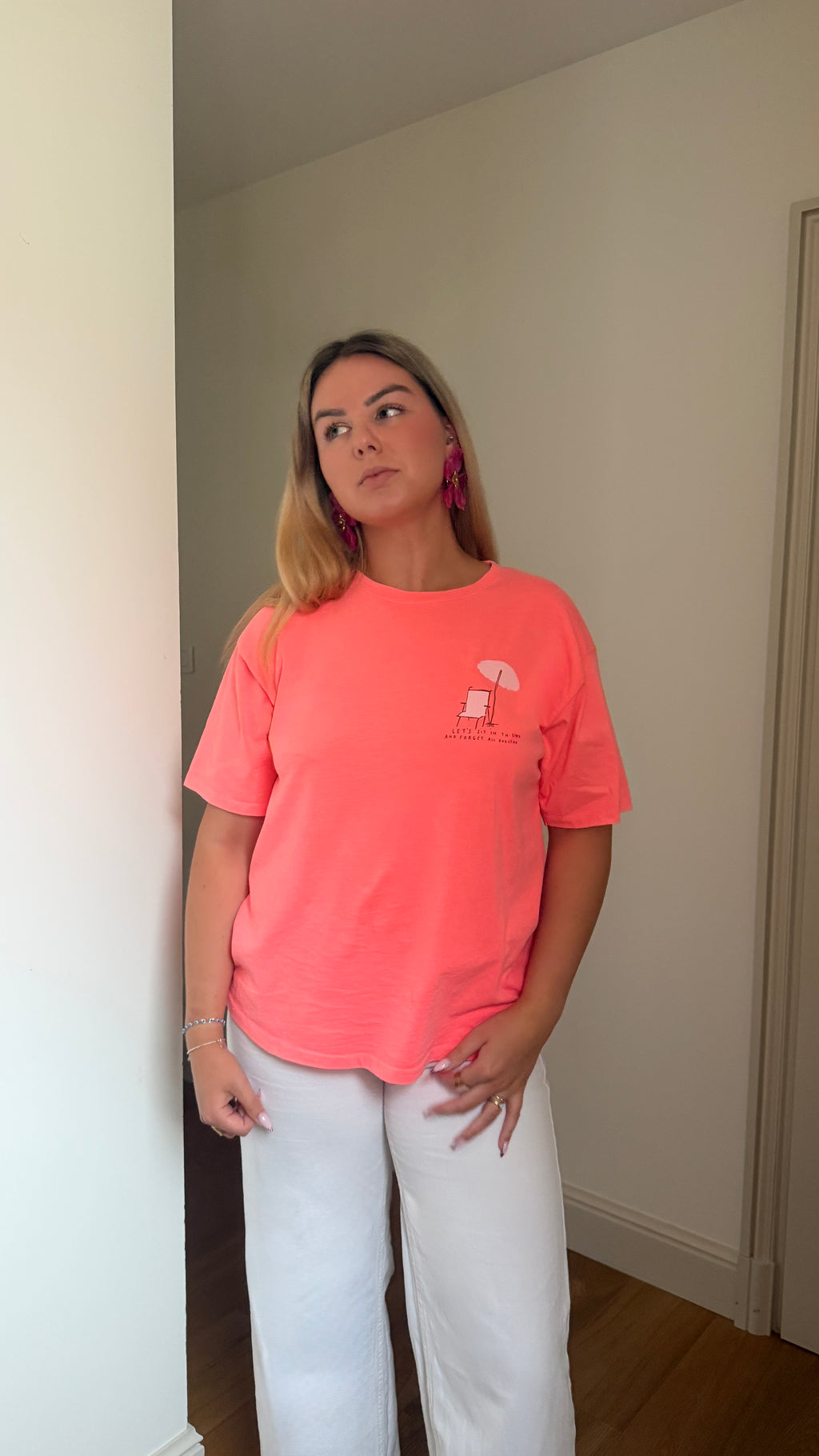 T-SHIRT CORAIL - TRANSAT