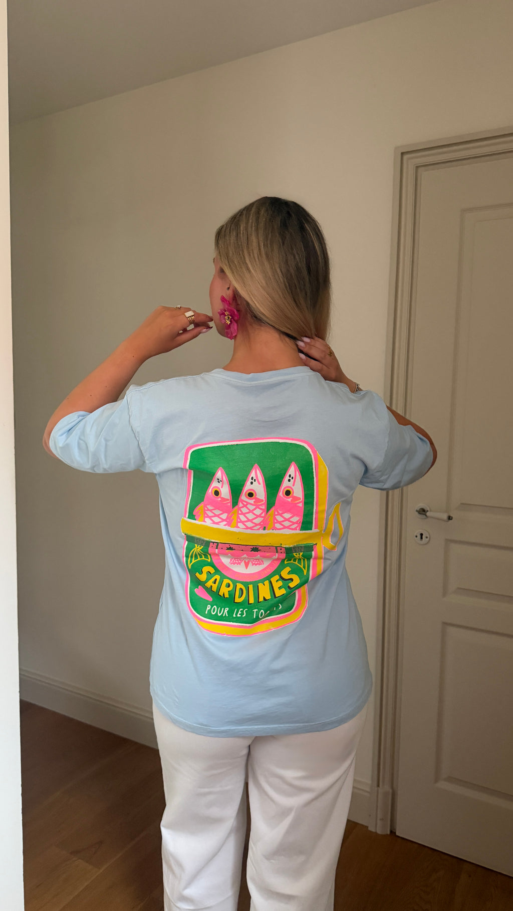 T-SHIRT BLEU - SARDINES