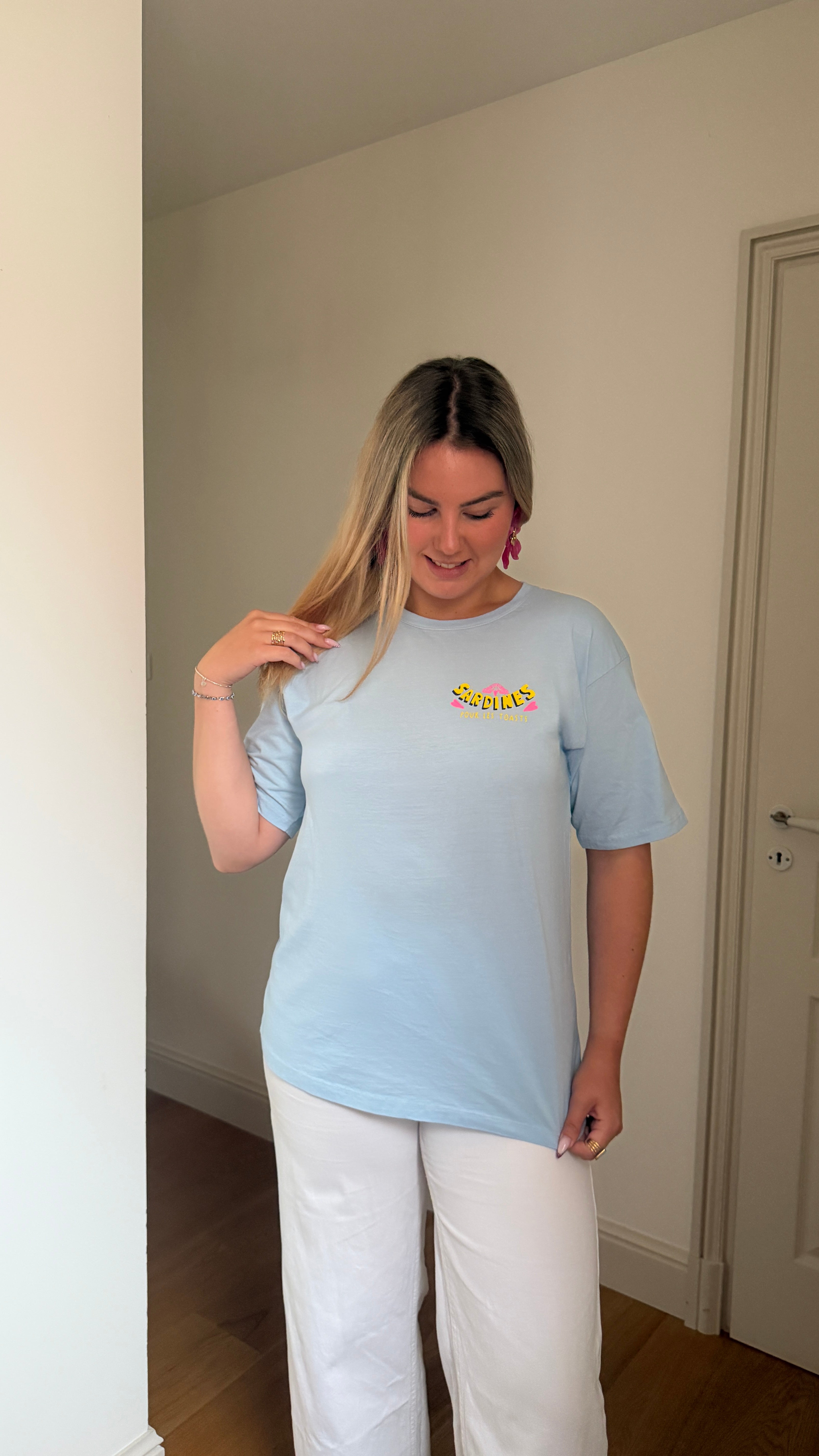T-SHIRT BLEU - SARDINES