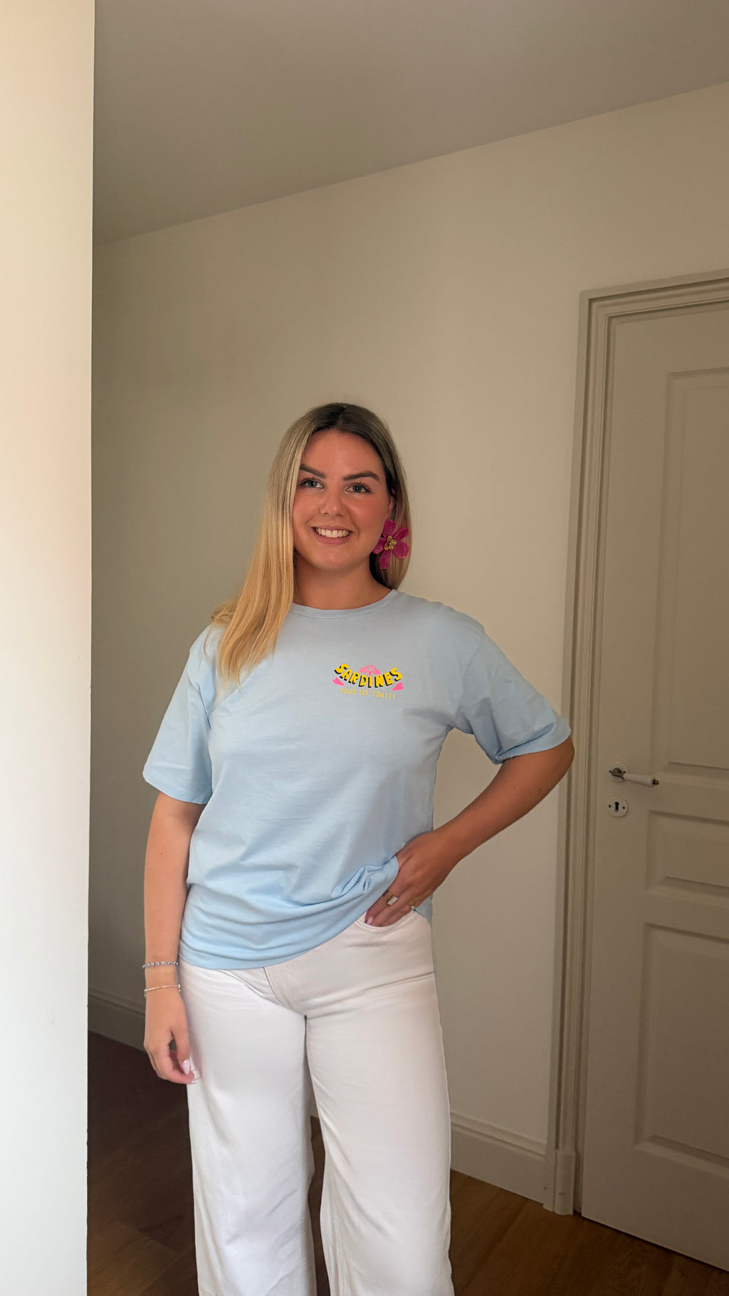 T-SHIRT BLEU - SARDINES
