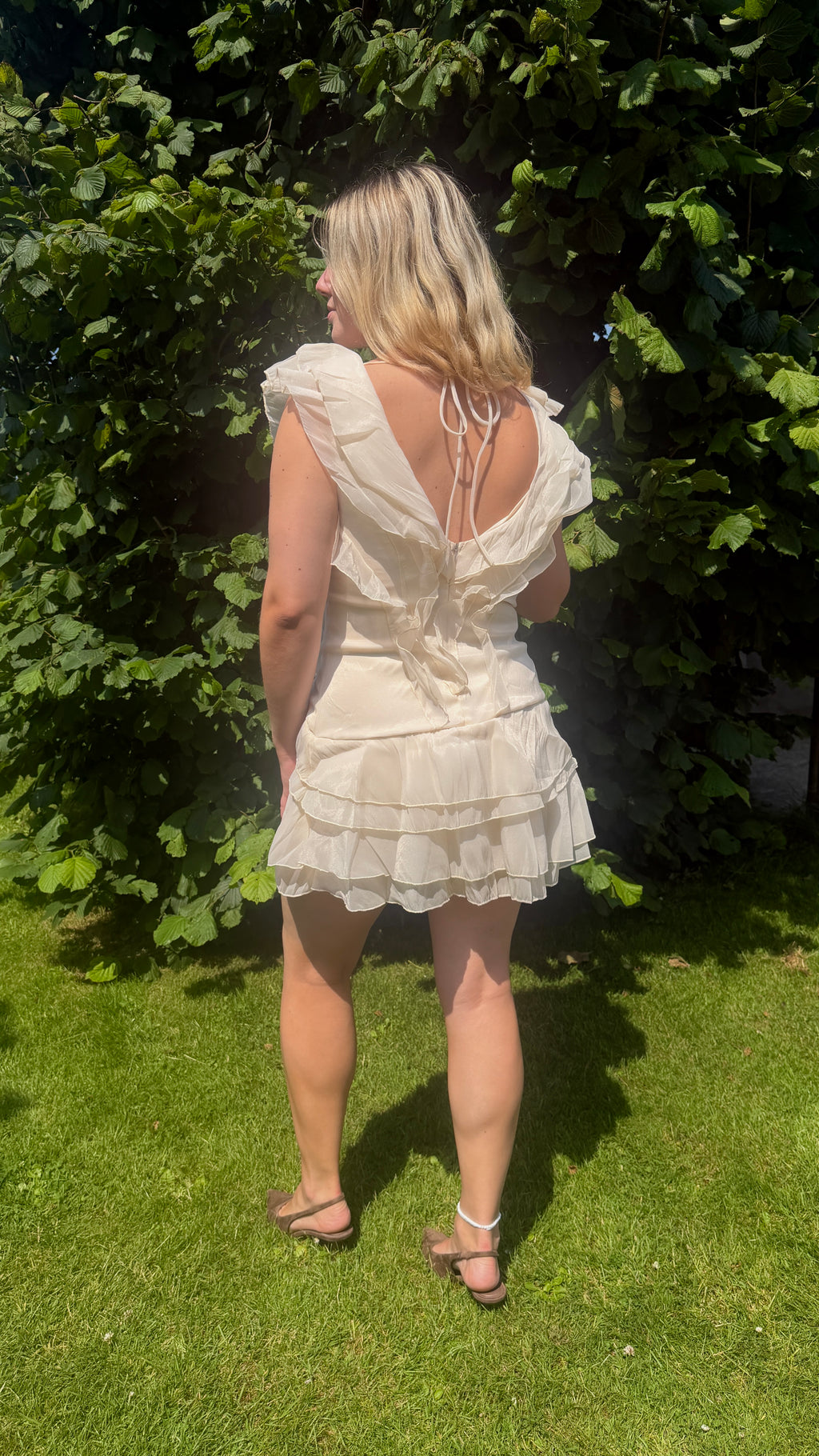 ROBE SHORT BEIGE - LUCIE