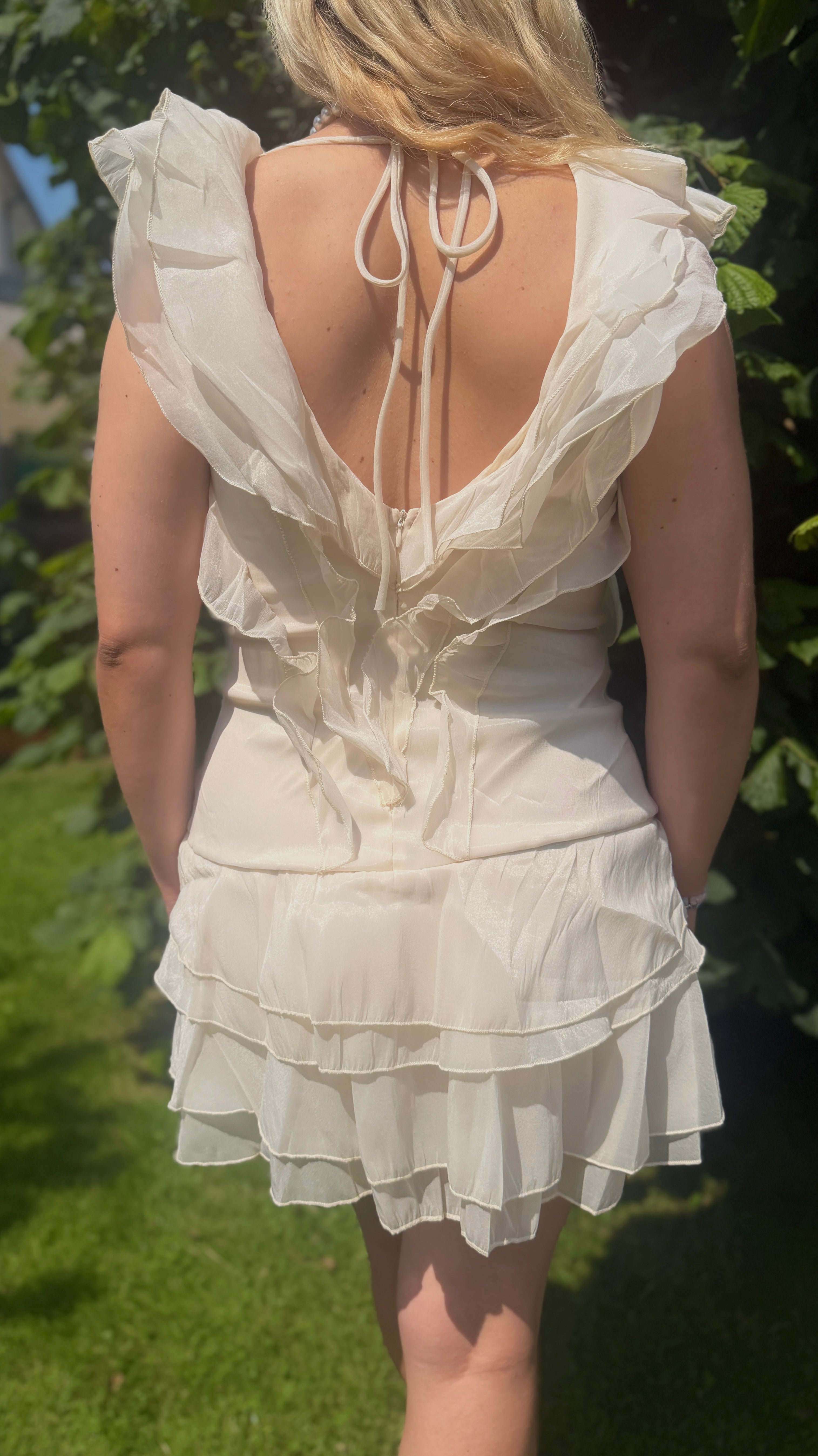 ROBE SHORT BEIGE - LUCIE