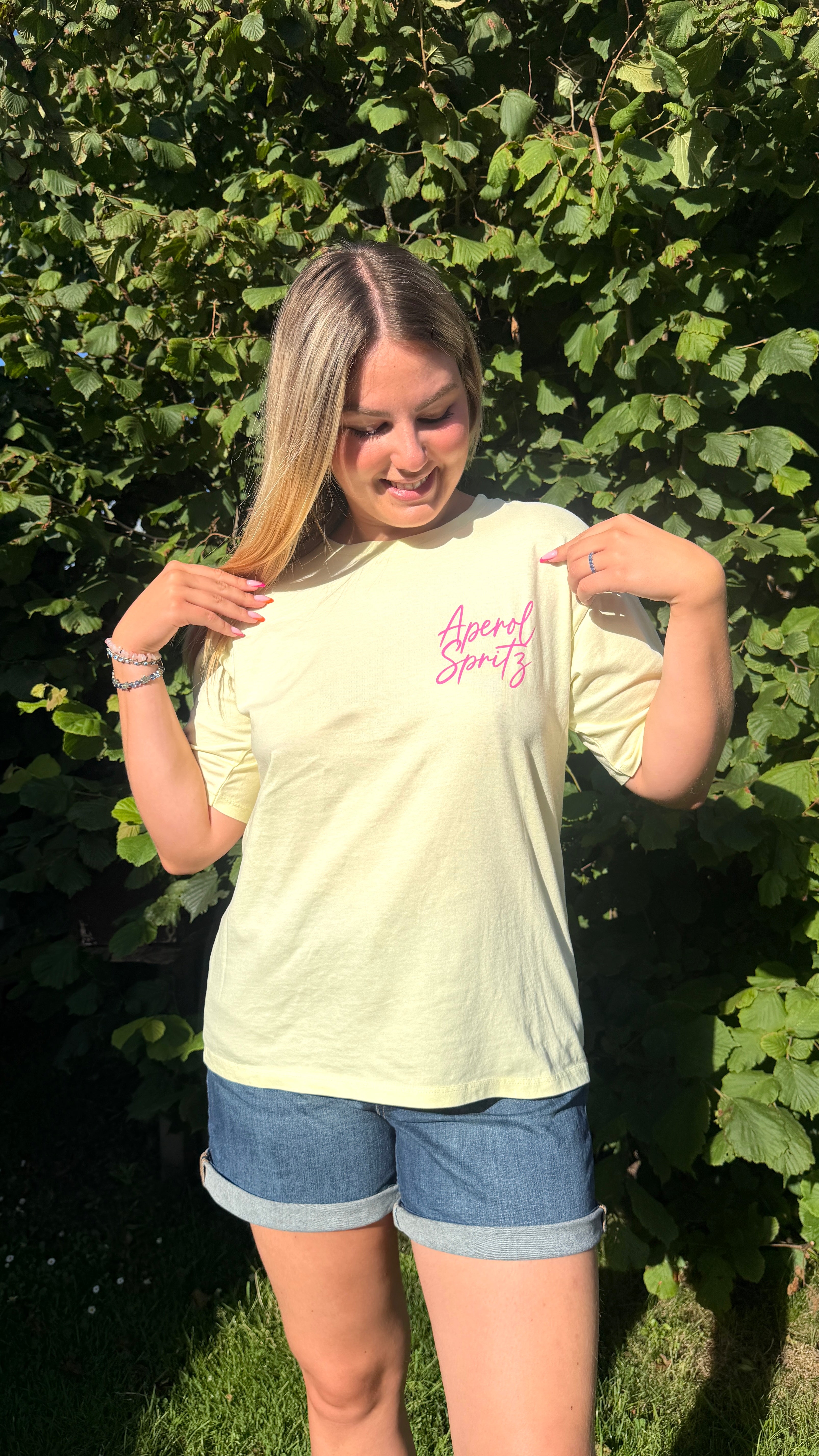 T-SHIRT JAUNE - APÉROL SPRITZ