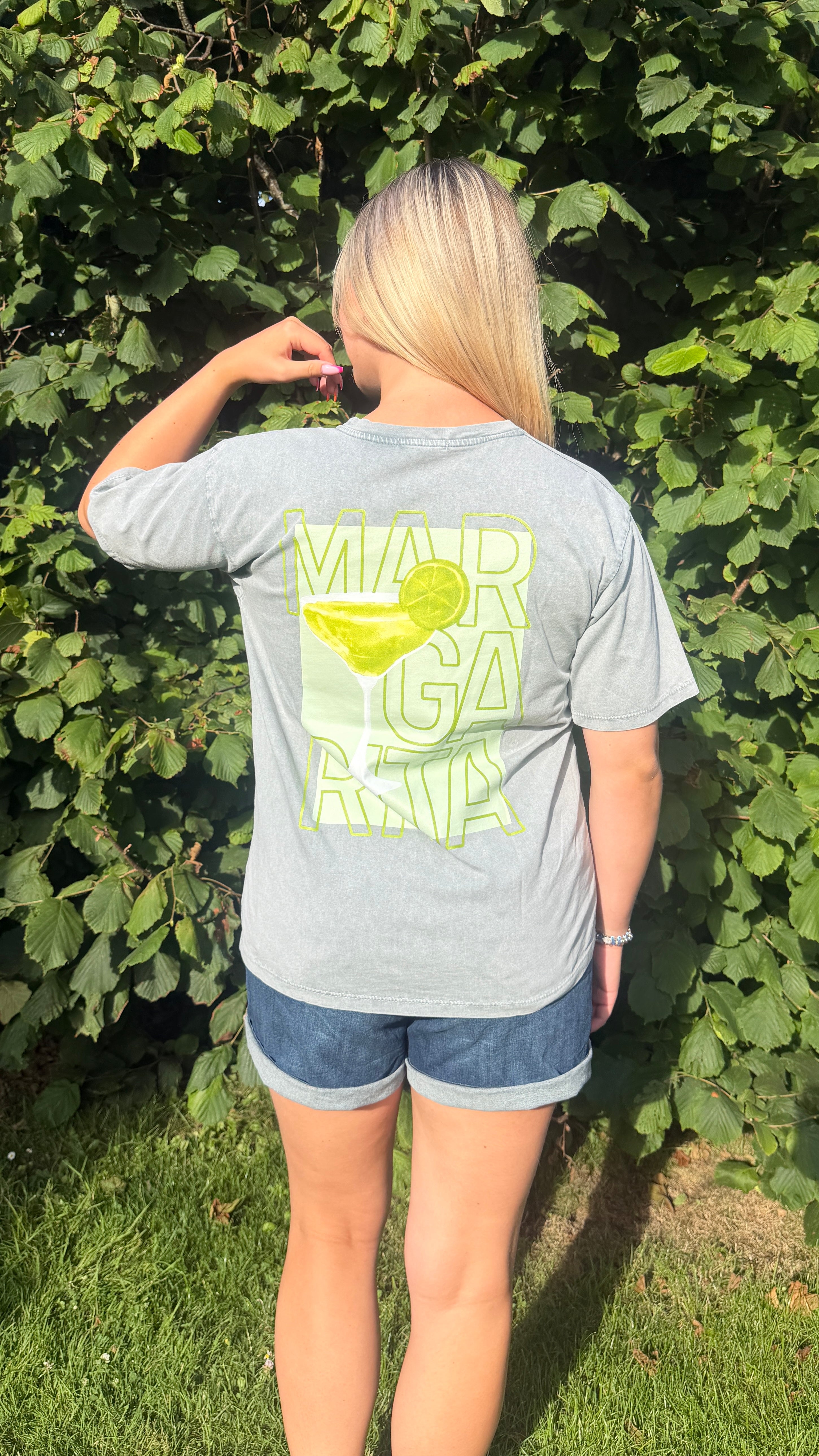 T-SHIRT GRIS - MARGARITA