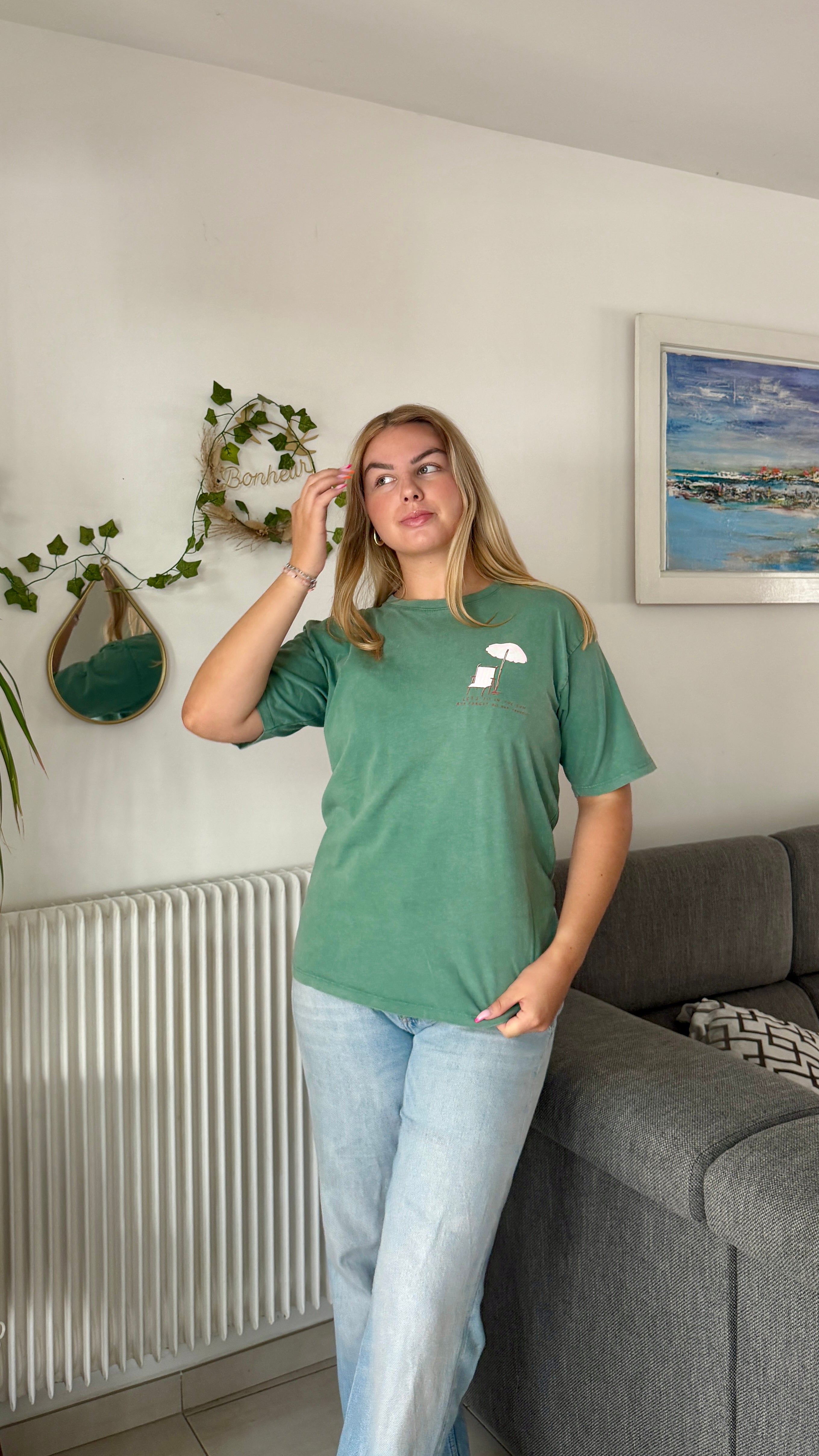 T-SHIRT VERT - TRANSAT