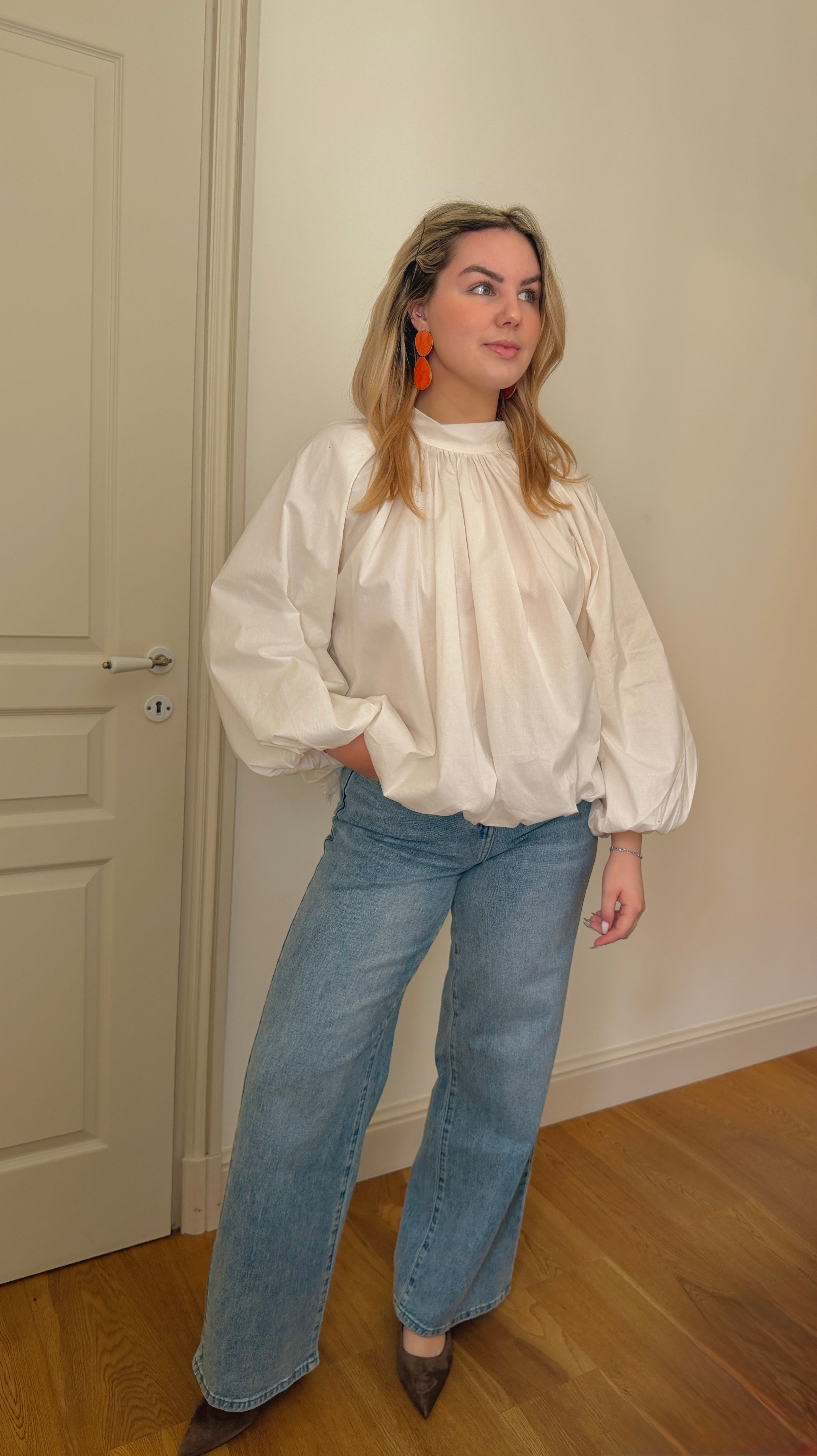 BLOUSE DOS NU BLANCHE- VICTORIA