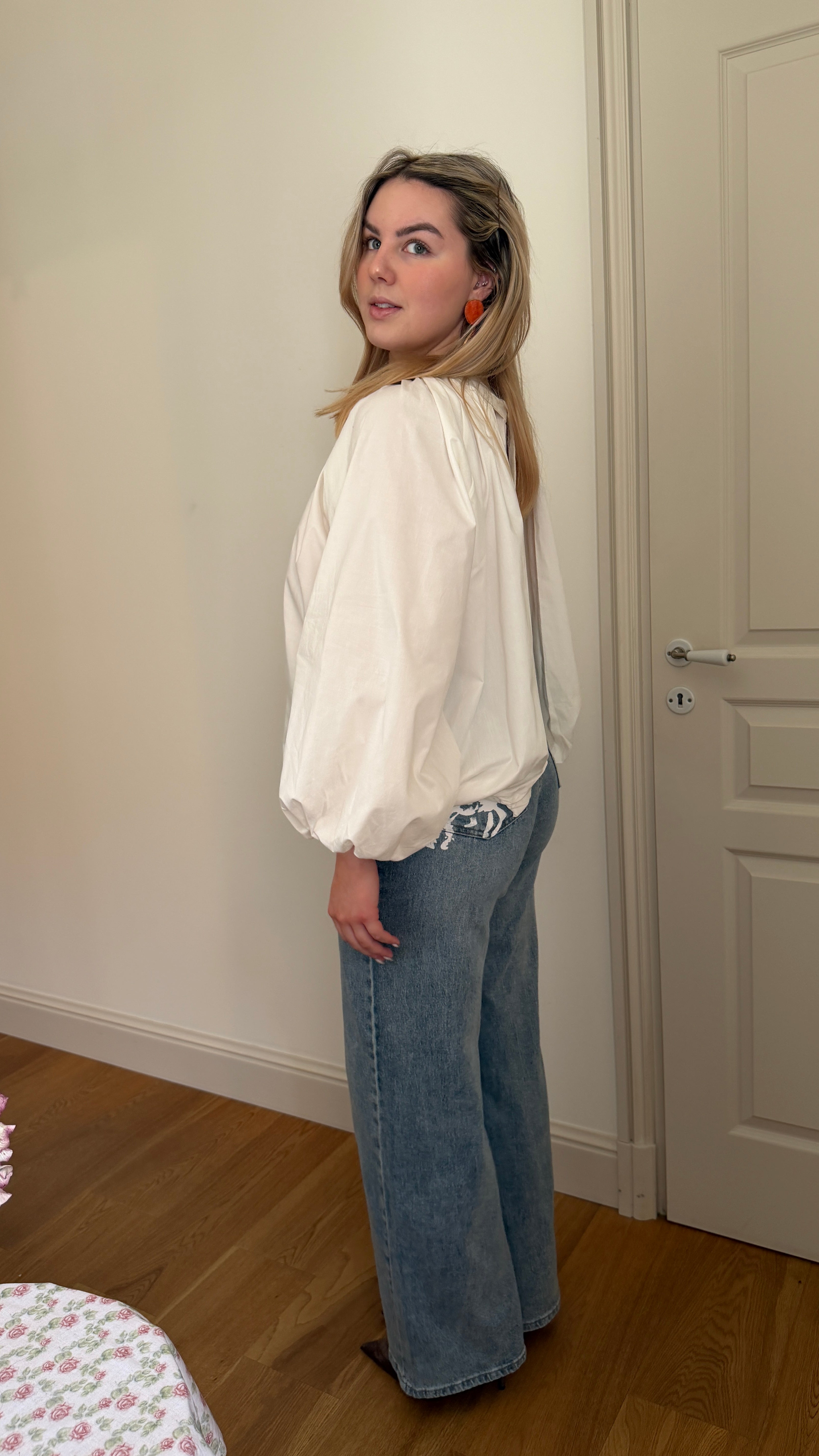 BLOUSE DOS NU BLANCHE- VICTORIA