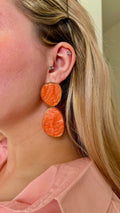 BOUCLES D'OREILLES PENDANTES- OCÉANE