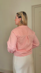 CHEMISE BRODERIE ROSE-ROSALIE