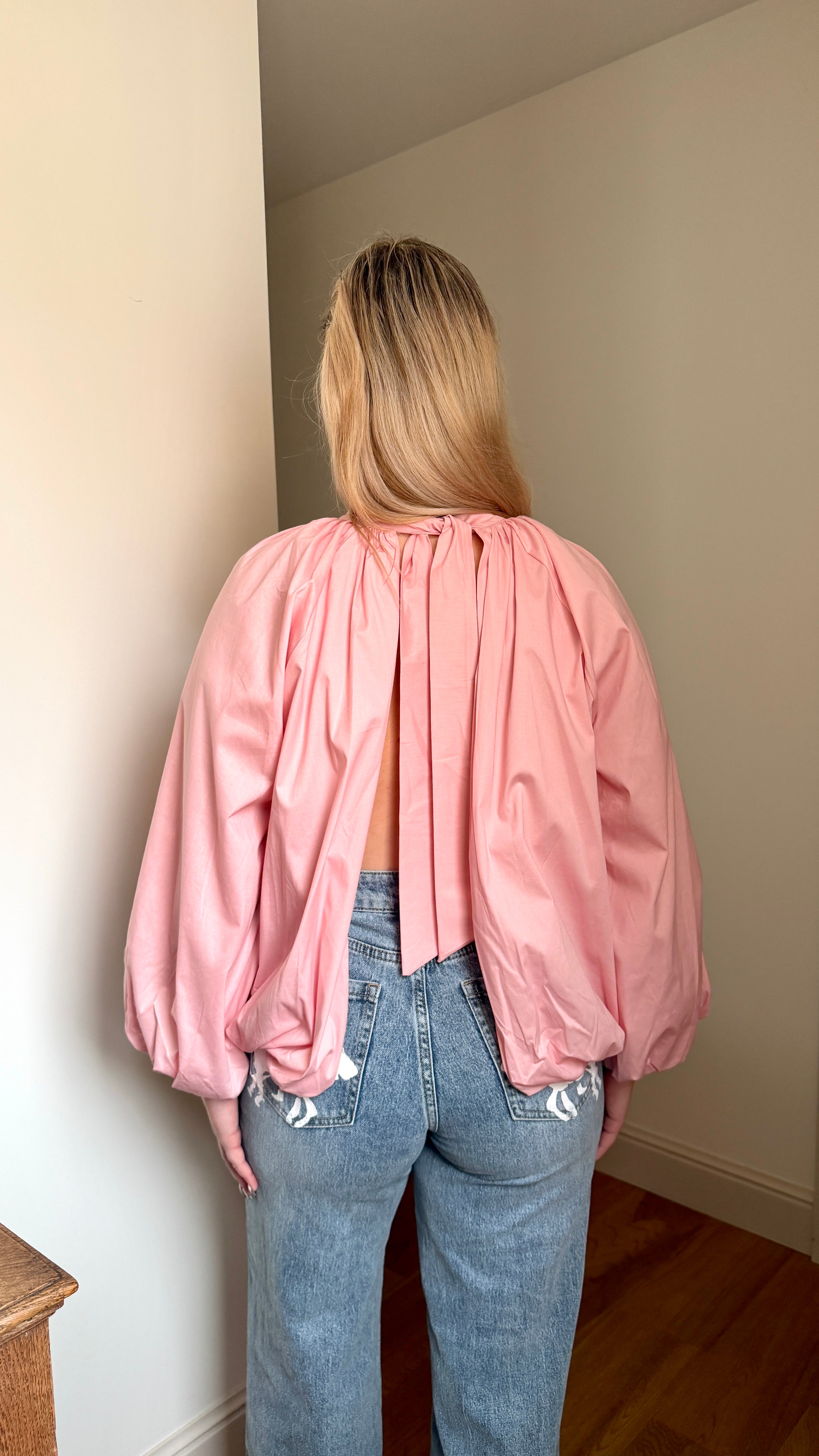 BLOUSE DOS NU ROSE- VICTORIA